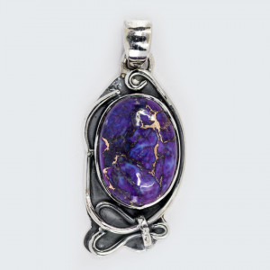 Set Argint Purple Copper Turquoise Veeka - Img 4