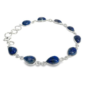 Bratara Argint Lapis Lazuli Sisira - Img 2