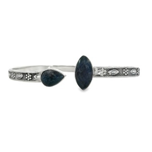 Bratara Fixa Argint Radacina de Safir Alka