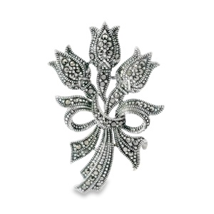 Brosa Argint cu Marcasite Elle