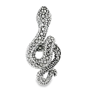 Brosa Argint cu Marcasite Pauline