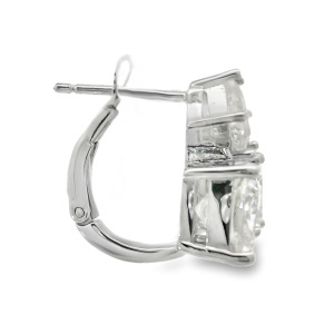 Cercei Argint cu sistem de inchidere tip Omega Cubic Zirconia Clelie - Img 2