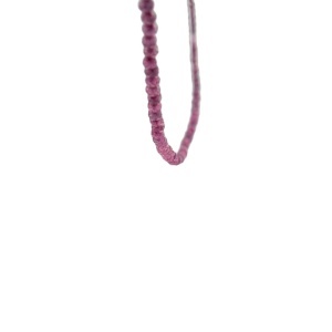 Colier Argint Radacina de Rubin Fuchsia Saylee - Img 2
