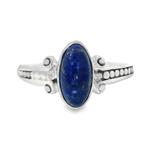Inel Argint realizat manual Lapis Lazuli Dita