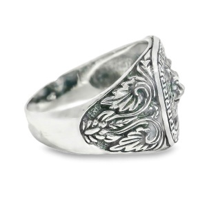 Inel Argint Sigiliu Lion - Img 2