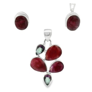 Set Argint Radacina de Rubin Neelama