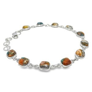 Bratara Argint Turquoise Oyster Padma - Img 2