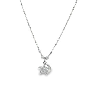 Bratara de picior Argint Cubic Zirconia Amira