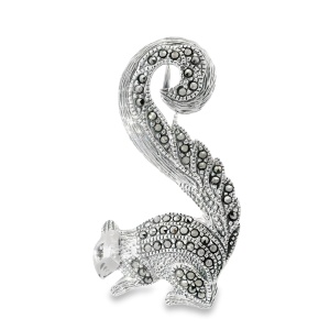 Brosa Argint cu Marcasite Edelie