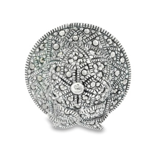 Brosa-Pandantiv Argint Marcasite Fayanna
