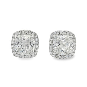 Cercei Argint cu sistem de inchidere cu surub Cubic Zirconia Titine