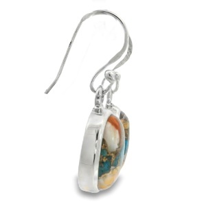 Cercei Argint cu tortita Turquoise Oyster Yara - Img 2