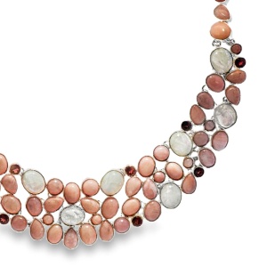 Colier Argint Opal Peruvian Roz Shivanyaa - Img 4
