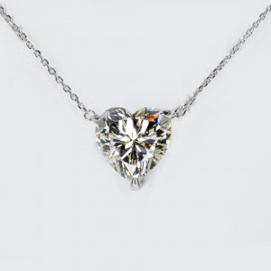 Colier Argint Zirconia Audrey Alb Cald - Img 2