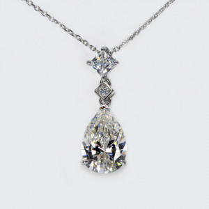 Colier Argint Zirconia Noemie Alb Cald - Img 2