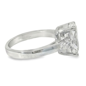 Inel Argint Cubic Zirconia Alb Cald Amadea - Img 2