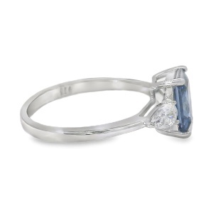 Inel Argint Cubic Zirconia Albastru-Tanzanit Julia - Img 2