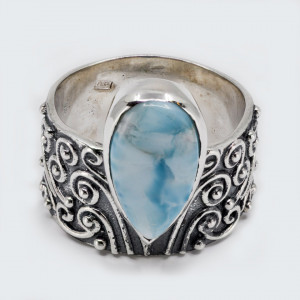 Inel Argint Larimar Saisha