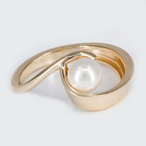 Inel Argint Suflat Aur 585 Maddalena