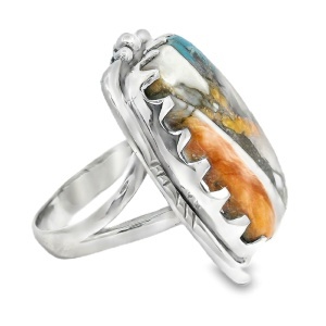 Inel Argint Turquoise Oyster Elina - Img 2