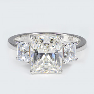 Inel Argint Zirconia Claude Alb Cald