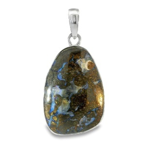 Pandantiv Argint Boulder Opal Malsha