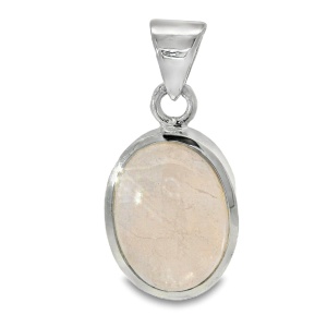 Pandantiv Argint Quartz Roz Nayanandi