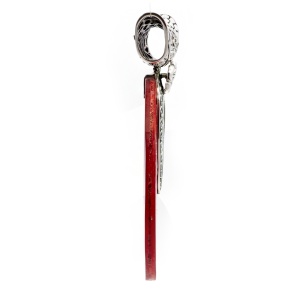 Pandantiv Argint Statement Realizat Manual Coral Bandhini - Img 2