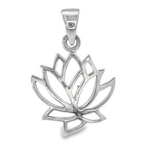 Pandantiv Argint Unisex Lotus