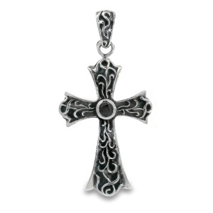 Pandantiv- Cruce Argint Cubic Zirconia Dachen