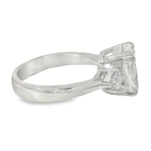 Inel Argint Cubic Zirconia Alb Cald Amadora - Img 2