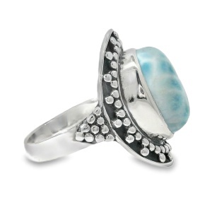 Inel Argint Larimar Wilai - Img 2
