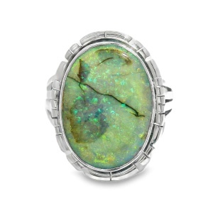 Inel Argint Opal Etiopian Shanaya