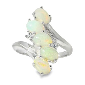 Inel Argint Opal Etiopian Tassanee