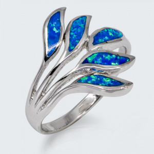 Inel Opal Vegetal