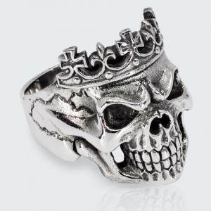 Inel Sneering Skull