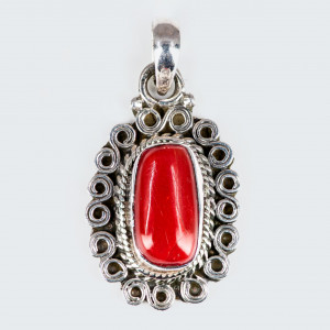 Pandantiv Argint Coral Sandhya
