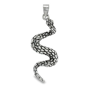 Pandantiv Argint Unisex cu Elemente Mobile Snake
