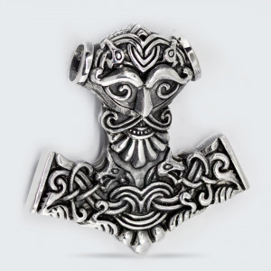 Pandantiv argint Unisex Nature Thor Hammer