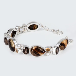 Bratara Argint Septarian Nyra - Img 2