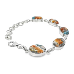 Bratara Argint Turquoise Oyster Gijrah - Img 2