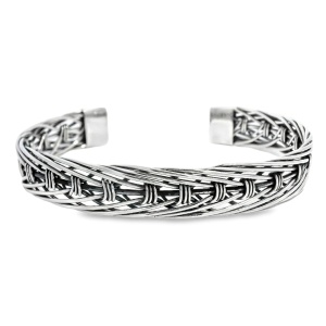 Bratara Fixa Argint Realizata Manual Unisex Kadek