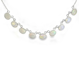 Colier Argint Opal Etiopian Ilaa