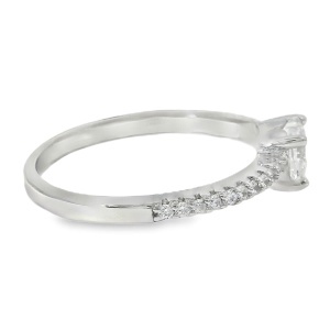 Inel Argint Cubic Zirconia Terza - Img 2