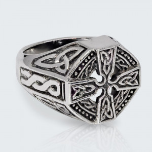Inel Celtic Cross
