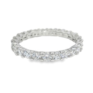 Inel Eternity Argint Cubic Zirconia Estelle