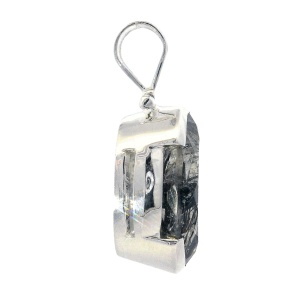 Pandantiv Argint Quartz Rutilat Kali - Img 2