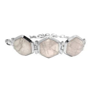 Bratara Argint Quartz Roz Sadri