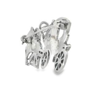 Brosa-Pandantiv Argint Trasura cu Marcasite Siriporn - Img 2