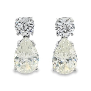 Cercei Argint cu sistem de inchidere cu surub Cubic Zirconia Belina